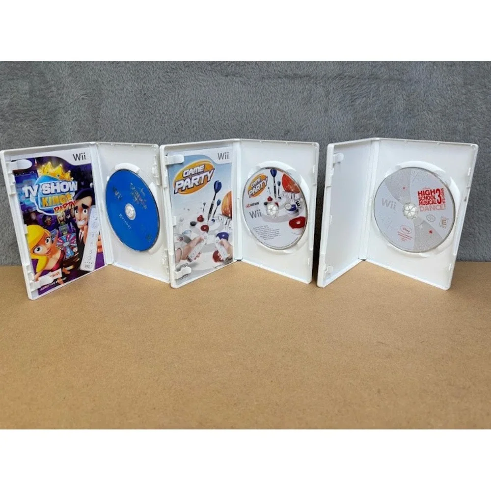 Nintendo Wii Party Game Bundle Game Party TV‎ Show King High School Musical 3
